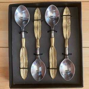 4 piece Inspire Me Home Decor spoon set